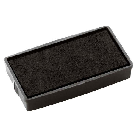 Colop Pkt Stamp E/20 Spare Pad in black for clear, bold impressions, perfect for self-inking stamps; measures 14x38mm.