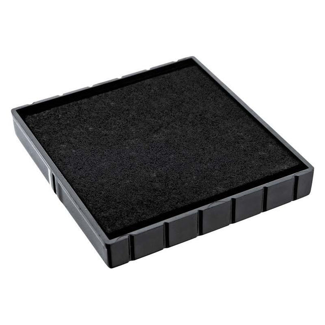 Colop EQ43 Black Stamp Pad, 43x43mm, perfect for clear impressions on various surfaces, ideal for home and office projects.