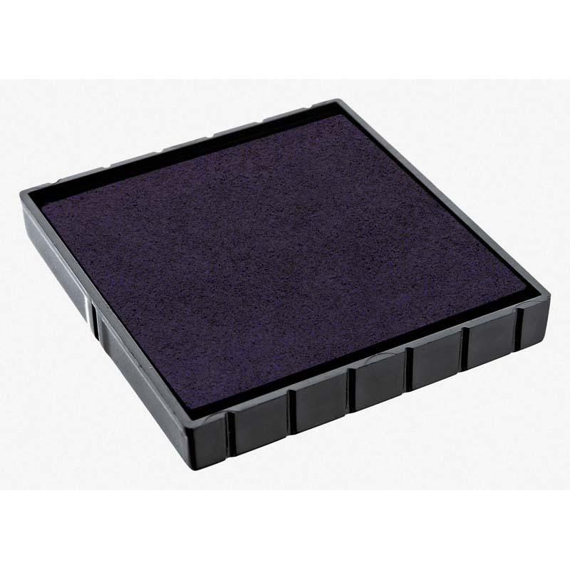 Colop Stamp Pad E/Q43 in blue, 43x43mm, perfect for vibrant, clear impressions with self-inking stamps.