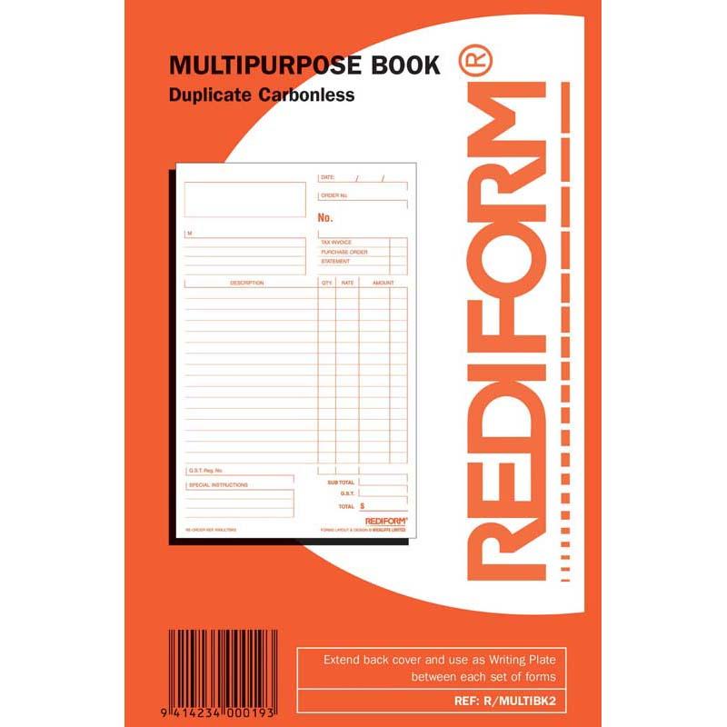 Rediform Book Multipurpose Duplicate 50 Leaf