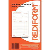 Rediform Book Purchase Order Duplicate features 50 self-carbonized leaves for efficient and clear order management.