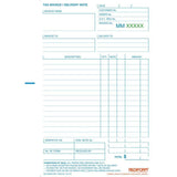 Rediform Book Invoice Statement Delivery Duplicate with 50 high-quality leaves for clear, efficient record-keeping and professional invoicing.