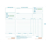 Rediform Invoice Book with 50 triplicate pages, designed for clear, organized record-keeping and professional invoicing.