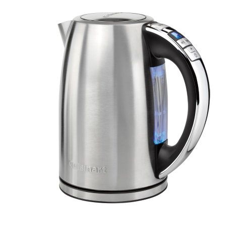 Cuisinart Multi Temp Kettle with precise temperature settings, rapid boiling, and sleek stainless steel design for optimal brewing.