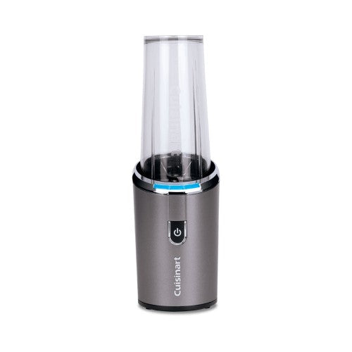 Cuisinart Cordless Blender features a sleek design, rechargeable battery, and powerful blades for versatile blending on the go.