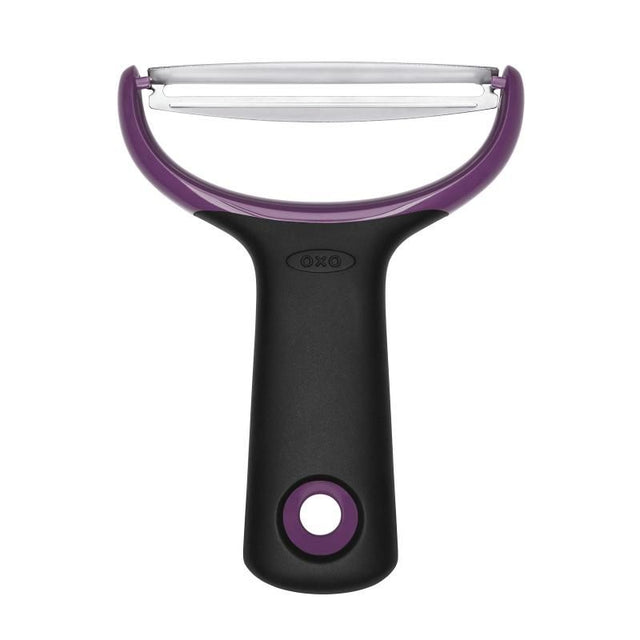 OXO Good Grips Large Vegetable Prep Peeler for effortless peeling of thick-skinned vegetables with ergonomic design and non-slip handle.