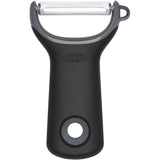 OXO Good Grips 3-Piece Prep Peeler Set featuring ergonomic handles and sharp stainless steel blades for easy food prep.