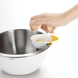 OXO Good Grips 3-IN-1 Egg Separator: mess-free egg cracking and separation with adjustable ridges for precise, easy use.