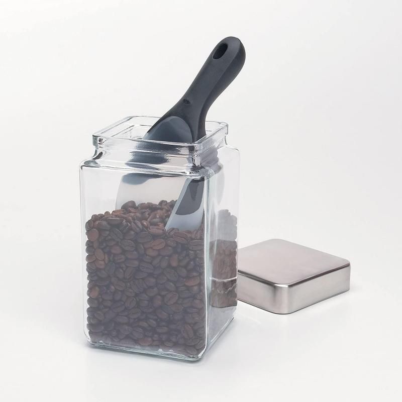 OXO Good Grips Flexible Scoop: versatile kitchen tool with a flexible head, non-slip grip, and 1-cup capacity for effortless scooping.