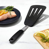 OXO Good Grips Silicone Flexible Omelette Turner with a heat-resistant head and comfortable grip for effortless flipping.