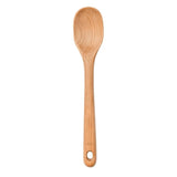 Medium OXO Good Grips Wooden Spoon in solid beech wood, featuring a comfortable handle, ideal for non-stick cookware.