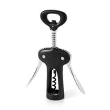 OXO Good Grips Corkscrew with Bottle Opener features a durable design, smooth cork extraction, and built-in bottle opener for easy use.