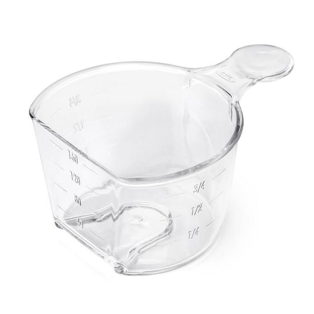 OXO Good Grips POP Rice Measuring Cup, ideal for measuring 1 cup of rice, attaches to OXO POP lids, BPA-free and dishwasher safe.