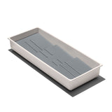 OXO Compact Spice Drawer Organiser featuring a tiered design for visibility, non-slip feet, and a removable tray for easy cleaning.