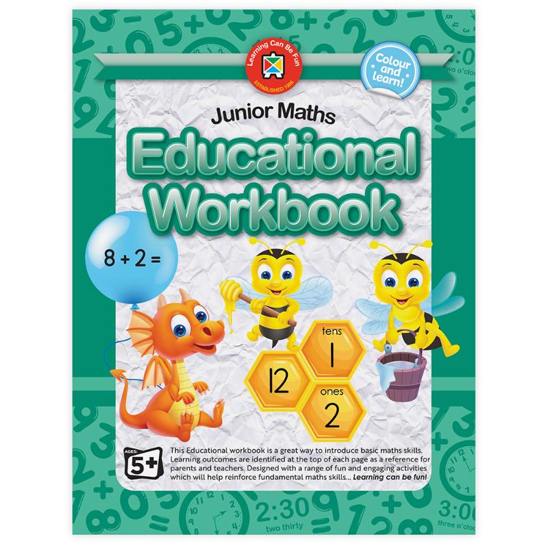 Educational workbook for kids focusing on basic maths skills with engaging activities and clear learning outcomes.