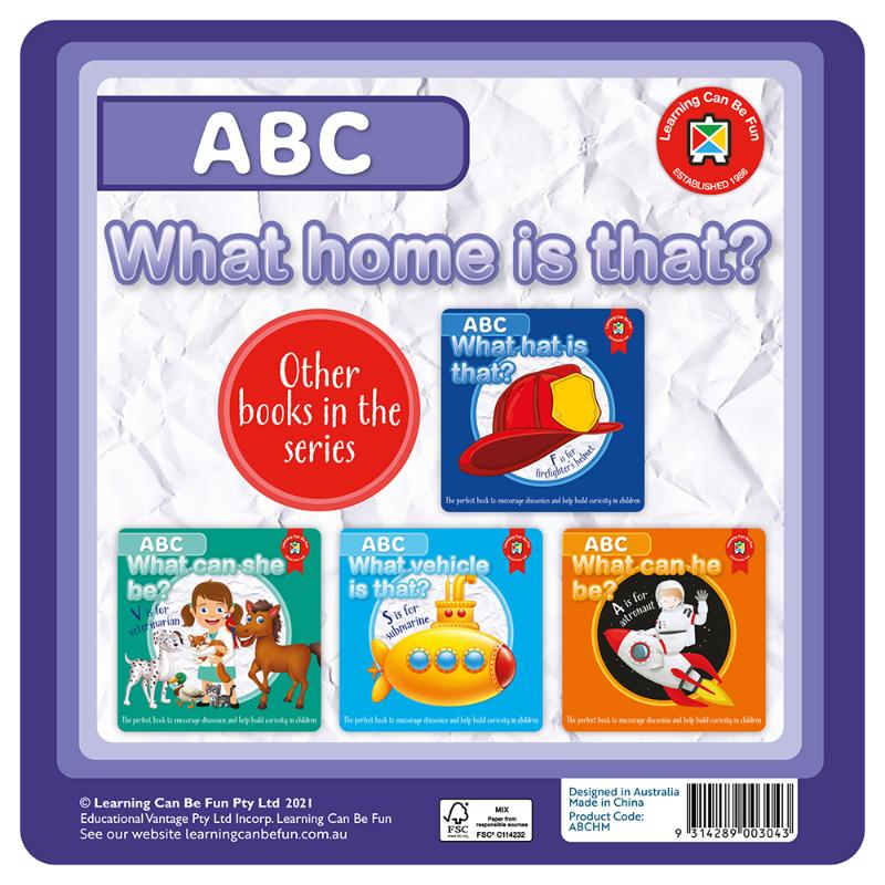 Colorful children's book 'What Home Is That' explores animal habitats from A to Z, fostering curiosity and learning about nature.