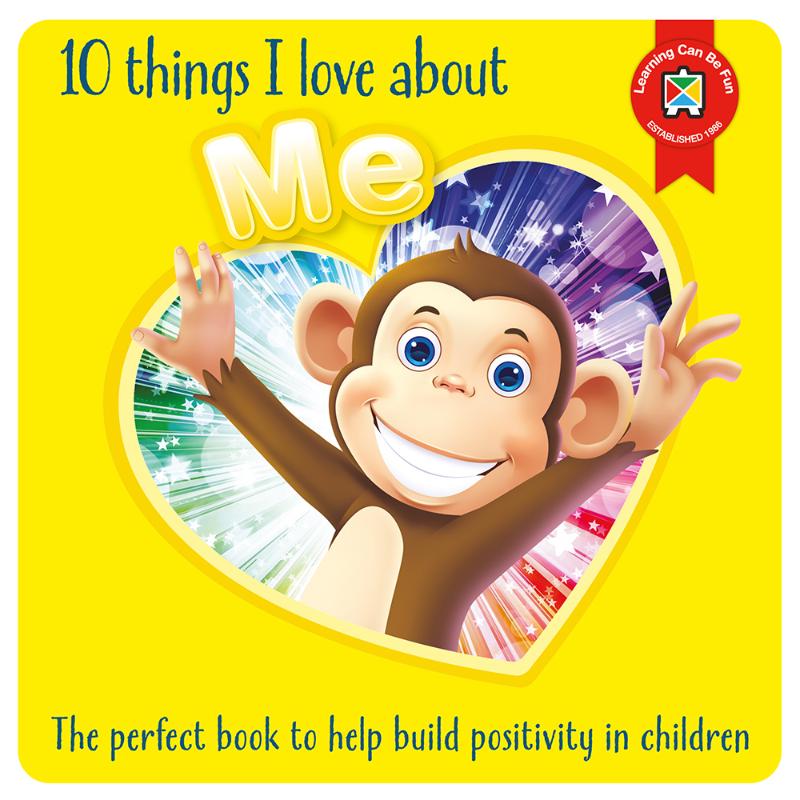 Colorful board book cover featuring engaging illustrations that promote self-love and positive emotional growth in children.
