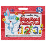 Colorful educational activity pad for toddlers, featuring engaging exercises to teach numbers 1 to 20 and fine motor skills.