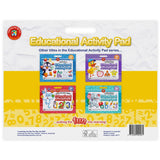 Colorful LCBF Educational Activity Pad designed for kids to learn and master times tables through fun puzzles and engaging activities.