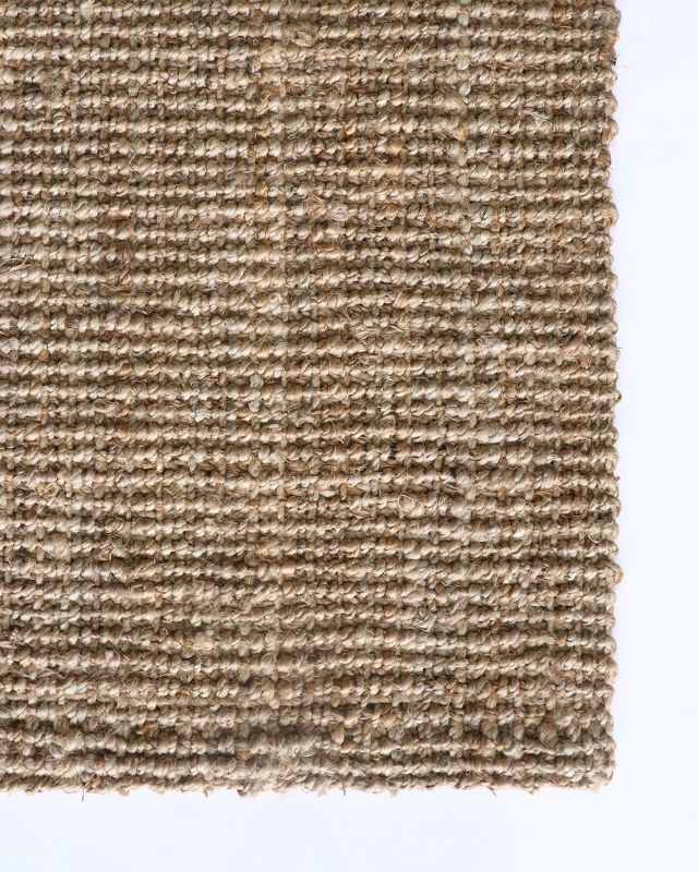 Handwoven 100% jute Sumba Floor Rug, 250x350cm, adding eco-friendly texture and rustic charm to any space.