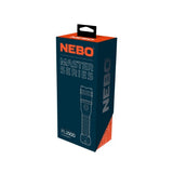 High-performance Nebo FL1500 flashlight with 1,500 lumens, adjustable zoom, magnetic base, and durable waterproof design.