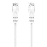 Alogic 0.5m white CAT6 network cable with gold-plated RJ45 connectors for high-speed, reliable data transmission.