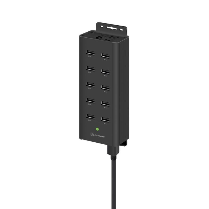 Alogic 10 Port USB Charger with Smart Charge - Prime Series