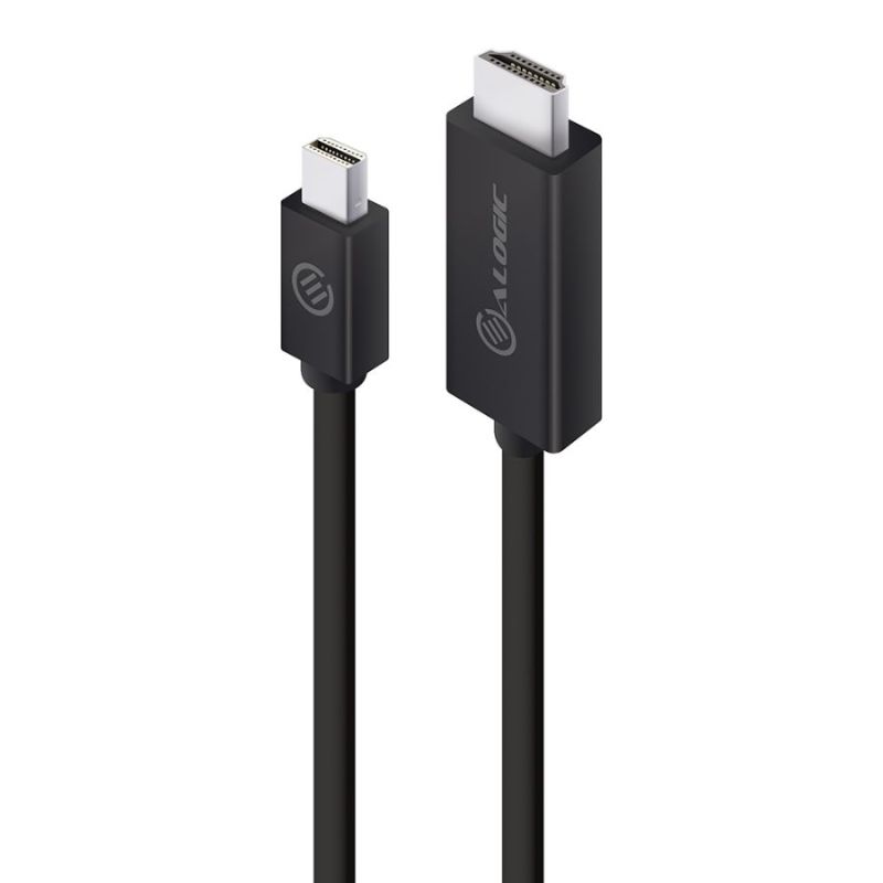Alogic Mini DisplayPort to HDMI Cable Male to Male - Elements Series