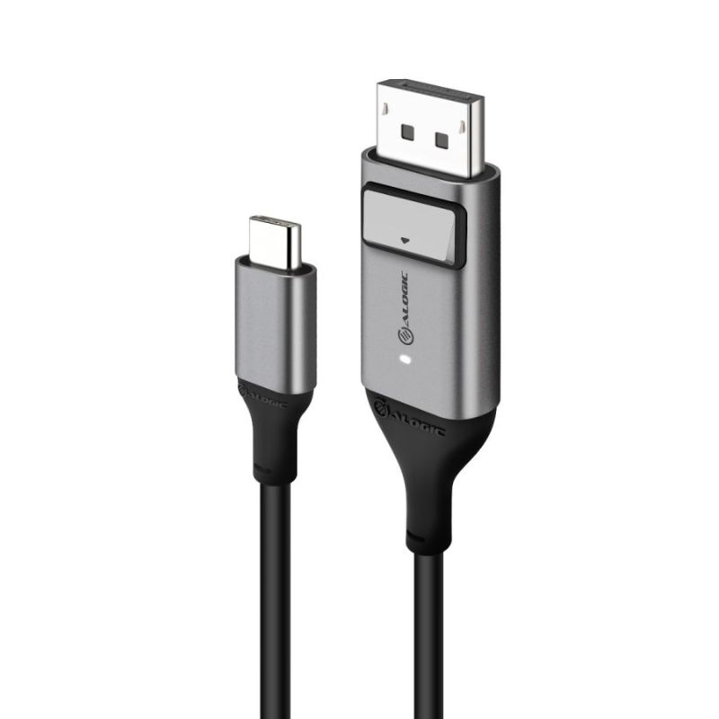 Alogic USB-C (Male) to DisplayPort (Male) Cable - Ultra Series - 4K 60Hz -Space