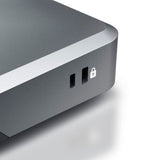 Alogic DX2 Dual 4K Universal Docking Station with 65W Power Delivery, USB-C connectivity, and multiple display ports.