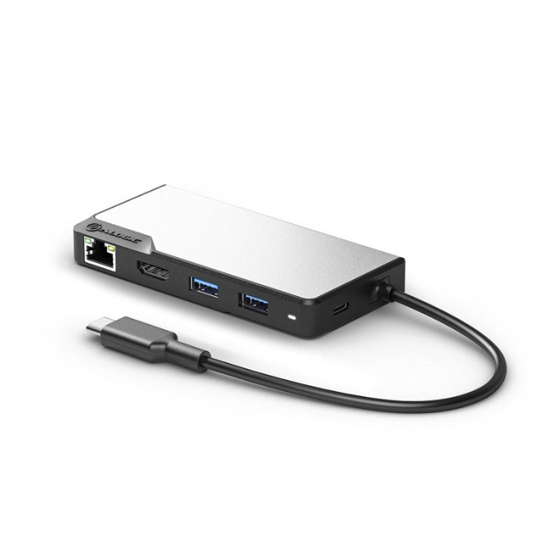 Alogic USB-C Fusion MAX 6-in-1 Hub V2 with HDMI 4K, USB-C PD, USB 3.0 for enhanced productivity and seamless connectivity.