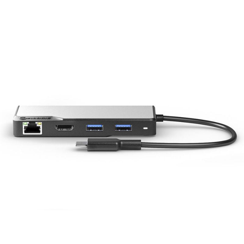 Alogic USB-C Fusion MAX 6-in-1 Hub V2 offering HDMI 4K, USB-C PD, and USB 3.0 ports for seamless connectivity and productivity.