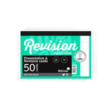 Luxpad ruled card pad with 50 white 6x4 inch cards for organized exam revision and effective presentations.