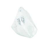 Raw clear quartz wellness stone (5.9cm) promoting health, harmony, and clarity, ideal for meditation and spiritual practices.