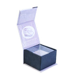 Raw clear quartz crystal (5.9cm) promoting health and clarity, perfect for meditation and holistic practices, in a gift box.