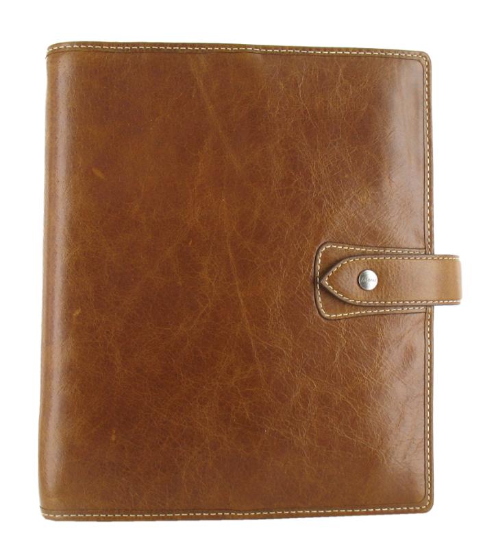 Filofax Organiser Malden A5 Leather Ochre