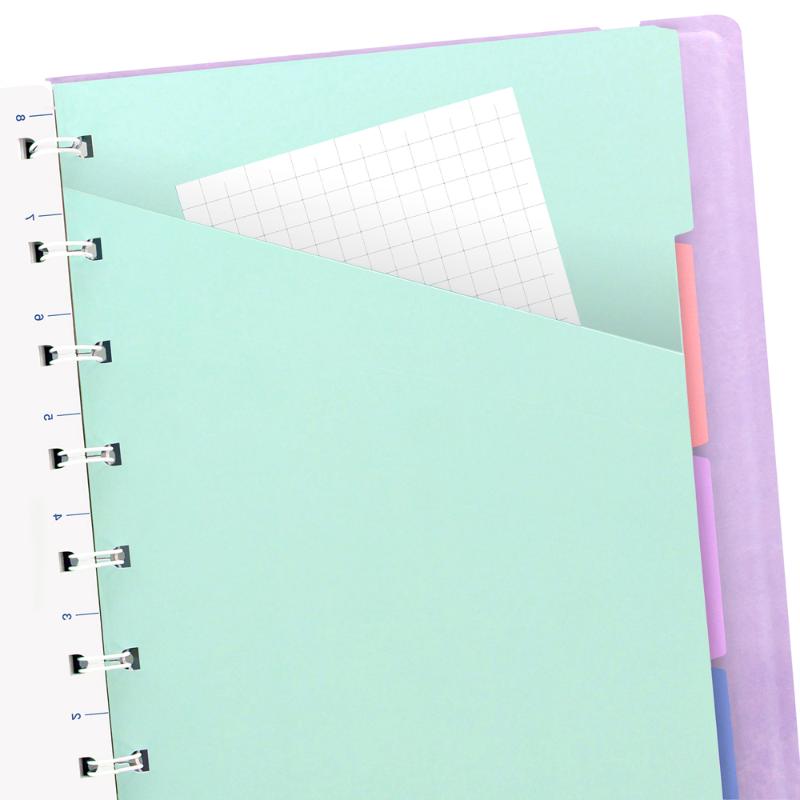 Filofax Notebook A5 Orchid Lined