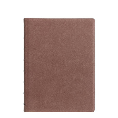 Stylish Filofax A5 Architexture Notebook in terracotta with lined 100gsm pages, twin wire spine, and customizable features.