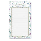 Filofax Garden Notepad To Do features floral design, 60 fountain pen-friendly sheets, ideal for structured planning.