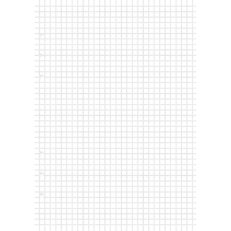 Filofax A5 Notes Square Refill with 25 double-sided 80gsm sheets, perfect for organized note-taking and eco-friendly planning.