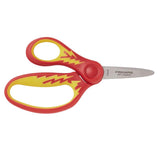 Fiskars Kids Scissors in assorted colors, 5-inch blunt tip for safety, perfect for preschoolers' arts and crafts.