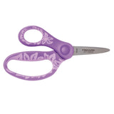 Fiskars Kids Blunt 5-inch scissors in assorted colours, designed for safe and fun crafting for young children.