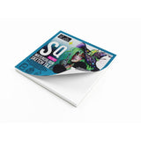 ArtGecko Watercolour Sketch Tile pad with 20 sheets of 300gsm white paper, ideal for watercolors and mixed media art.