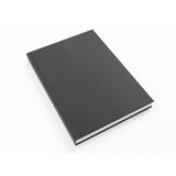 Artgecko Classy A6 sketchbook with 92 pages of 150gsm white paper, featuring a durable black casebound cover.