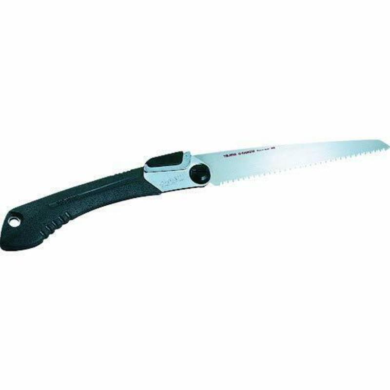 Tajima G-Saw Folding 9TPI 240mm featuring a durable folding handle and elastomer grip for precise, effortless cutting.