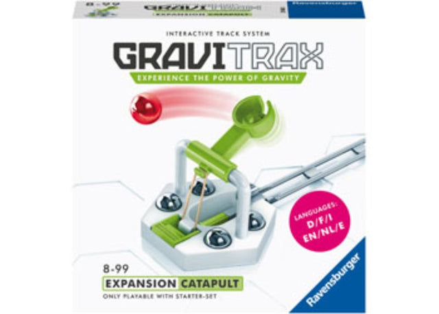 GraviTrax Action Pack Catapult: a STEM toy with a catapult for thrilling marble run adventures and creative problem-solving.