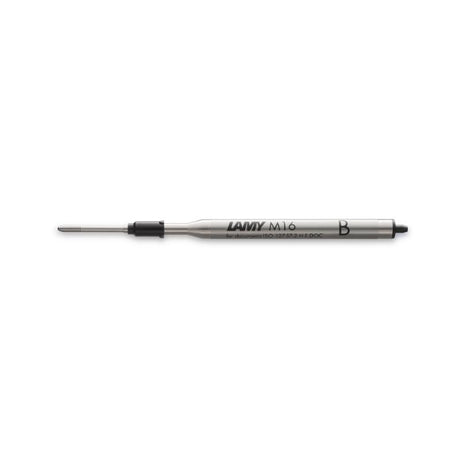 Lamy M16 Broad Black ballpoint refill with waterproof ink, perfect for clear writing, compatible with various Lamy pens.