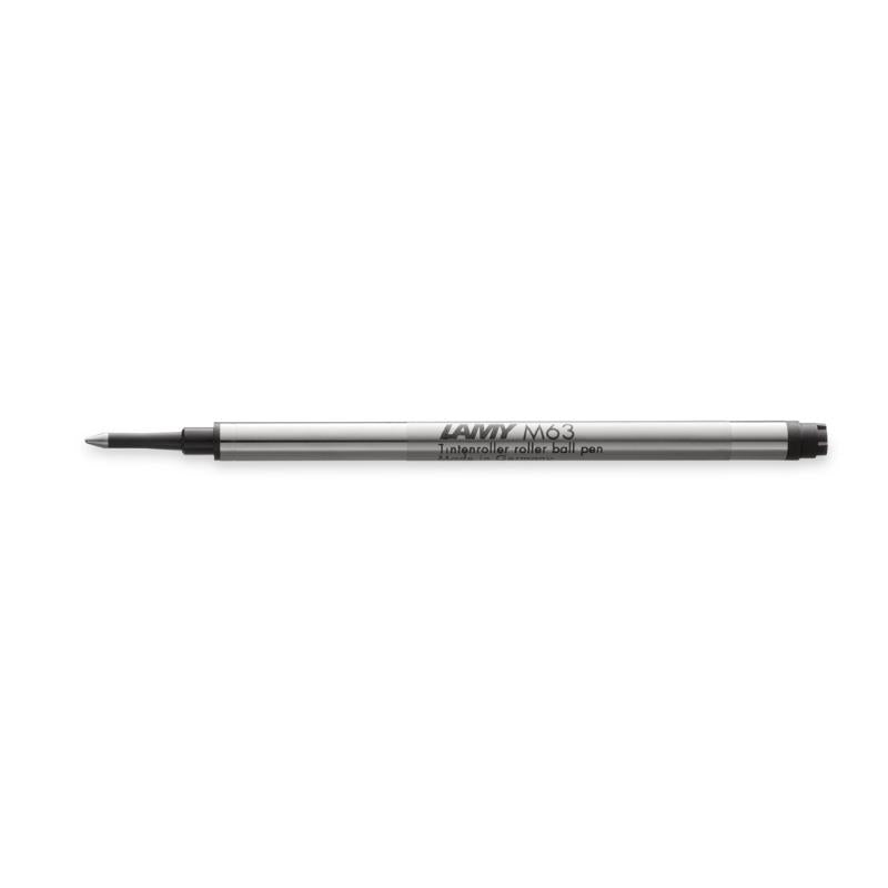 Lamy M63 black rollerball refill for smooth writing, compatible with LAMY pens like Safari and 2000, ideal for all users.