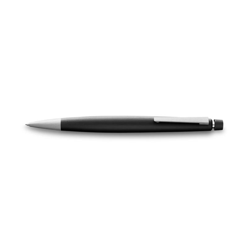 Lamy 2000 Mechanical Pencil with 0.5mm lead, stainless steel body, and timeless design for precision writing and sketching.