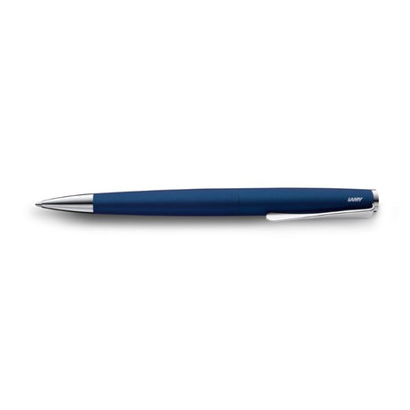 Lamy Studio Ballpoint Imperial Blue (267) features a propeller-shaped clip and a rich blue lacquer finish for elegant writing.